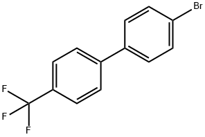 1,1'-Biphenyl, 4-bromo-4'-(trifluoromethyl)- Structure