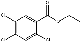 Ethyl 2,4,5-trichlorobenzoate Struktur