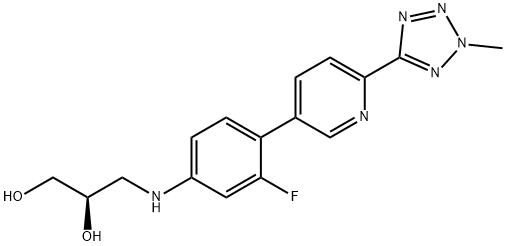 特地唑胺杂质03, 2044709-71-7, 结构式