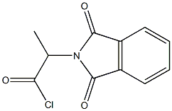 2-(1,3-dioxoisoindolin-2-yl)propanoyl chloride 结构式