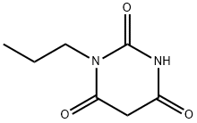 2,4,6(1H,3H,5H)-Pyrimidinetrione,1-propyl- 结构式