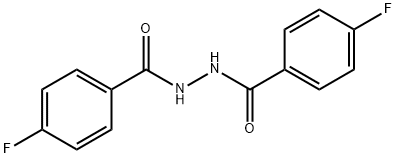 Benzoic acid,4-fluoro-, 2-(4-fluorobenzoyl)hydrazide 结构式