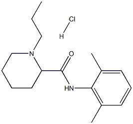 消旋罗哌卡因盐酸盐 结构式