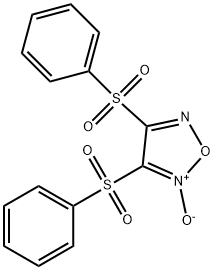 1,2,5-Oxadiazole, 3,4-bis(phenylsulfonyl)-, 2-oxide|呋咱氮氧化物供体