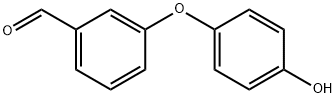 3-(4-羟基-苯氧基)-苯甲醛 结构式