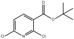 2,6-dichloro-3-Pyridinecarboxylic acid Struktur