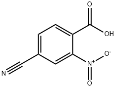 4-氰基-2-硝基苯甲酸 结构式