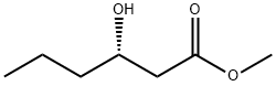 (S)-甲基3-羟基己酸 结构式
