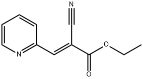Ethyl 2-Cyano-3-(Pyridin-2-Yl)Acrylate Structure