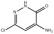 4-amino-6-chloro-3(2H)-Pyridazinone Struktur