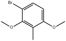 3-溴-2,6-二甲氧基甲苯 结构式