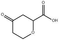 4-OXOTETRAHYDRO-2H-PYRAN-2-CARBOXYLIC ACID, 5270-59-7, 结构式
