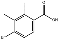 4-溴-2,3-二甲基苯甲酸 结构式