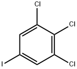 1,2,3-三氯-5-碘苯 结构式