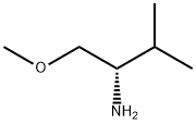(S)-1-甲氧甲基-2-甲基-丙胺 结构式