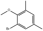 1-溴-2-甲氧基-3,5-二甲苯 结构式