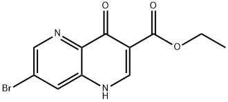 7-Bromo-1,5-naphthyridine-4-oxo-3-carboxylic acid ethyl ester|7-溴-4-氧代-1,4-二氢-1,5-萘啶-3-羧酸乙酯