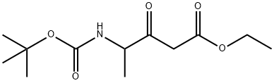 ethyl 4-(tert-butoxycarbonyl)-3-oxopentanoate 结构式