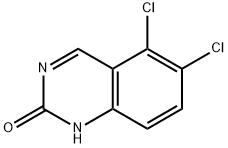 5,6-二氯-喹唑啉-2(1H)-酮 结构式