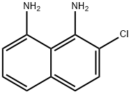 2-氯萘-1,8-二胺 结构式