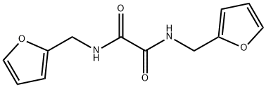 N1,N2-二(呋喃-2-基甲基)氧醛酰胺, 69010-90-8, 结构式