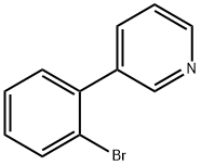 3-(2-溴苯基)吡啶 结构式
