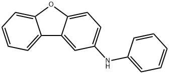 N-phenyl-2-Dibenzofuranamine Struktur