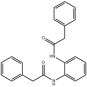 2-phenyl-N-{2-[(phenylacetyl)amino]phenyl}acetamide 结构式