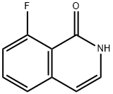 8-フルオロイソキノリン-1-オール 化学構造式