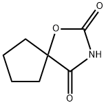 1-Oxa-3-azaspiro[4.4]nonane-2,4-dione(6CI,9CI), 67852-27-1, 结构式