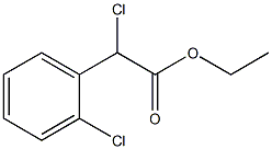 2-氯-2'-氯苯乙酸乙酯 结构式