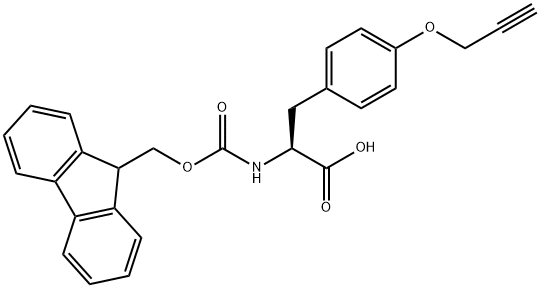 Fmoc-L-Tyr(propargyl)-OH Struktur
