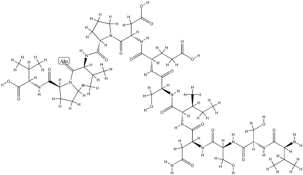 preprovasoactive intestinal peptide (111-122) Struktur