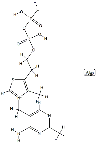 焦磷酸硫胺素, 154-87-0, 结构式