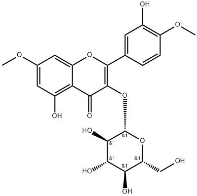 オンブイン 3-グルコシド 化学構造式