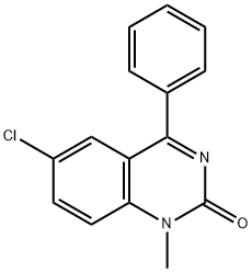 地西泮杂质E, 20927-53-1, 结构式