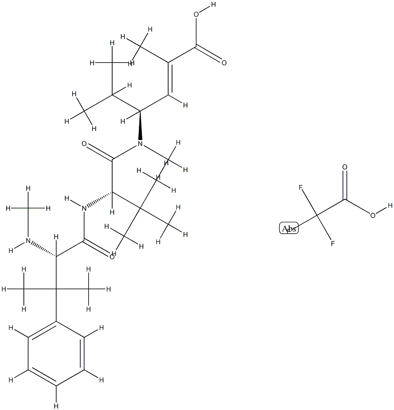 Taltobulin (trifluoroacetate) Struktur