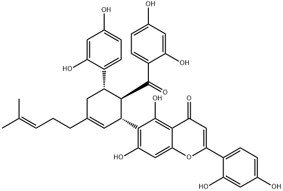 マルチカウリシン 化学構造式