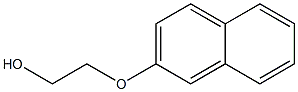 Α-2-萘基-Ω-羟基-聚乙二醇, 35545-57-4, 结构式