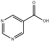 5-Pyrimidinecarboxylic acid Structure