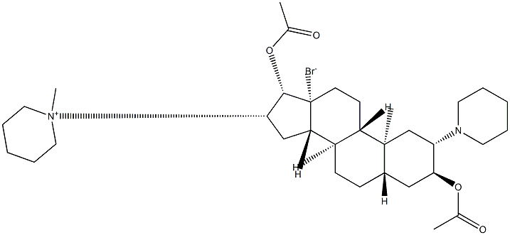 Vecuronium bromide Structure