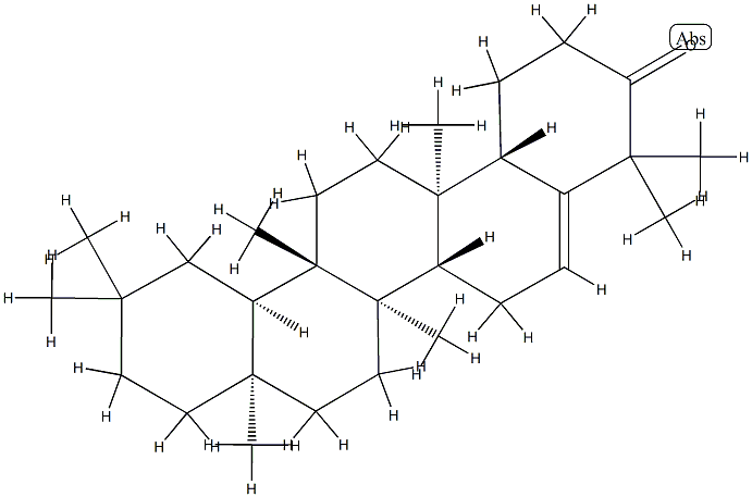 黏黴酮, 508-09-8, 结构式