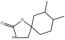 1-Oxa-3-azaspiro[4.5]decan-2-one,7,8-dimethyl-(7CI,8CI) 结构式