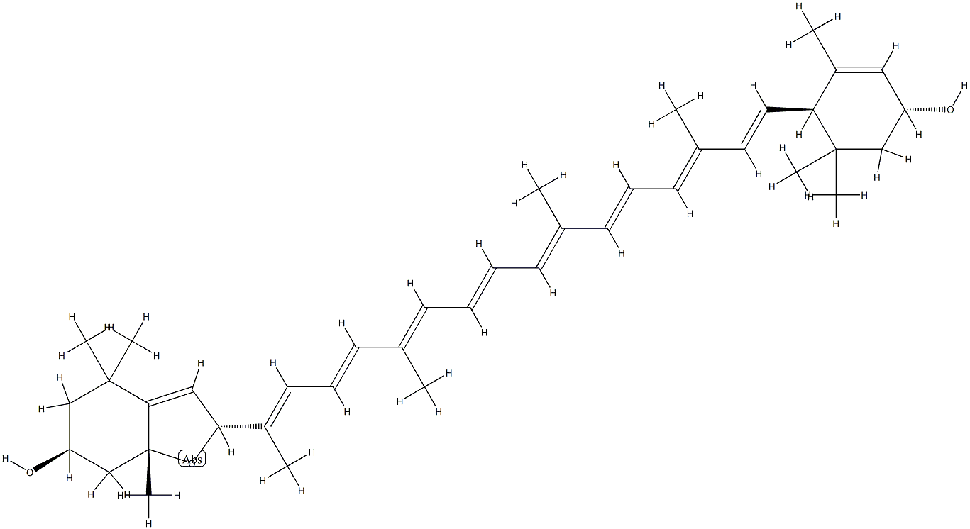 FLAVOXANTHIN 结构式