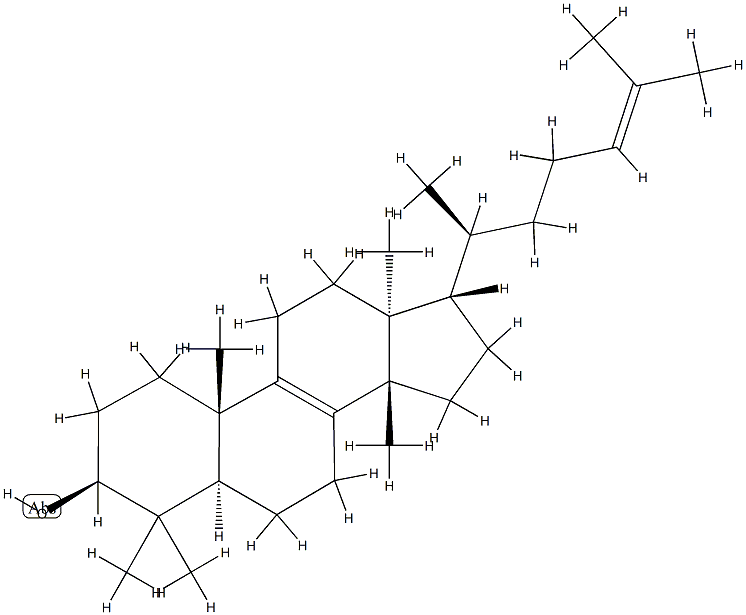 表大戟二烯醇 结构式