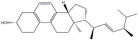 新麥角甾醇, 516-98-3, 结构式