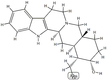 16α-Chloromethylyohimban-17α-ol 结构式