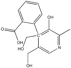 4-O-benzoyl pyridoxine 结构式