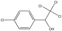α-(Trichloromethyl)-4-chlorobenzenemethanol 结构式