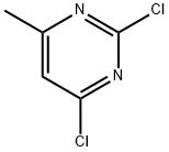 2,4-二氯-6-甲基嘧啶 结构式